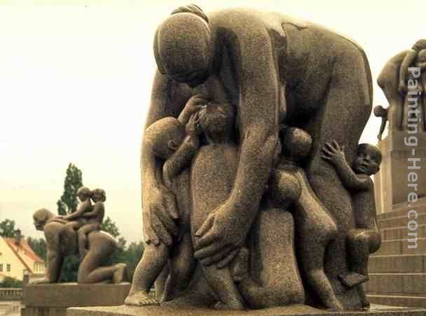 Gustav Vigeland Woman and Children